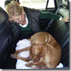 VALENTINA PARTORISCE IN AUTO